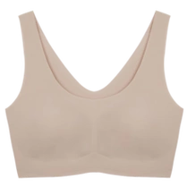 ubras无尺码背心式文胸女士内衣女无痕无钢圈聚拢胸罩裸感肤常规版