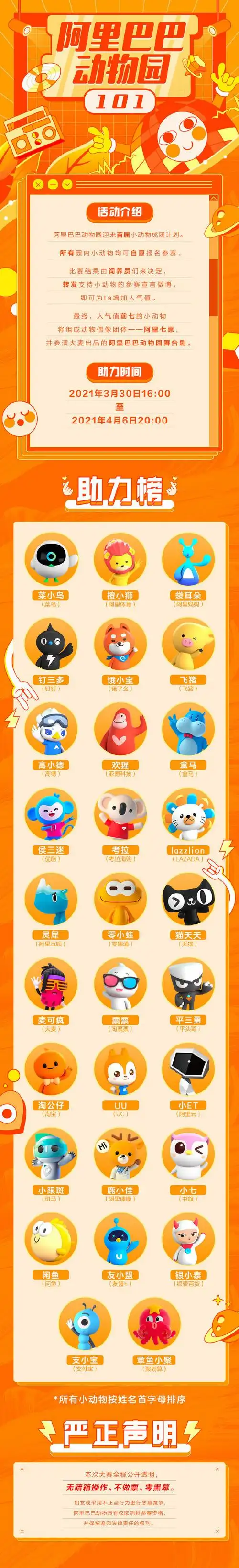 阿里巴巴动物园办选秀了动物园里要办选秀啦小伙伴们