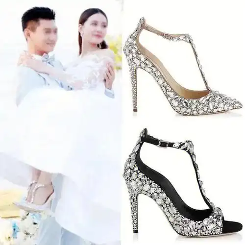 jimmychoo刘诗诗婚鞋系列