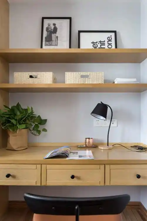 90平日式风格家书桌图片