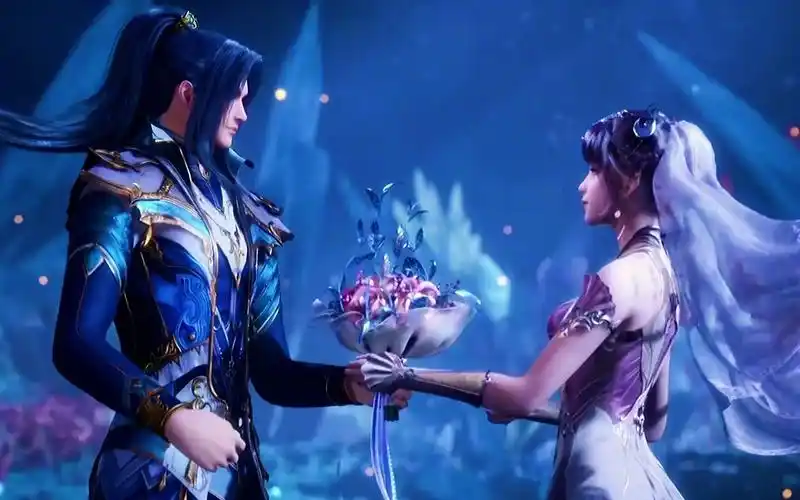 终于订婚了,唐三小舞好甜