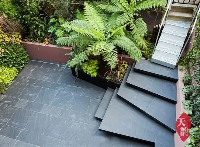 庭院青石板天然文化石仿古青砖别墅花园防滑室外院子地砖广场石材