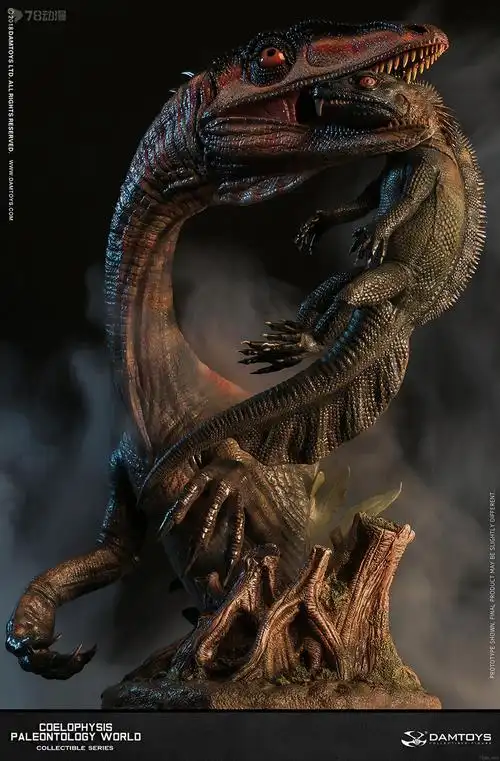 damtoys雕像系列博物馆系列腔骨龙b款