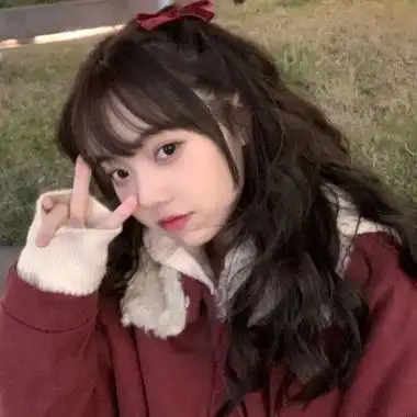 甜美可爱少女头像图片