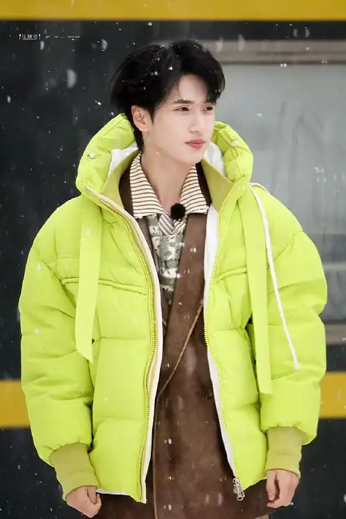 皱皱巴巴的猫猫好可爱呀,雪景和严浩翔绝配