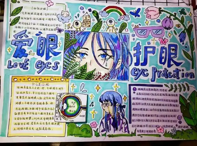 爱眼护眼手抄报