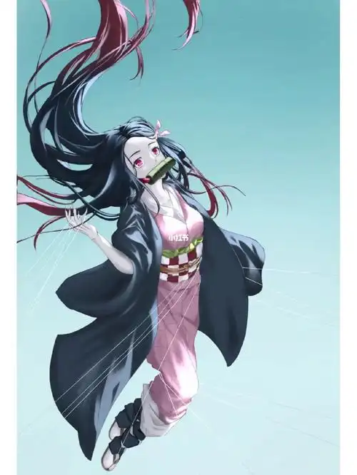 全身线稿太难了全程耗时20个小时#procreate绘画   #祢豆子  #鬼灭之