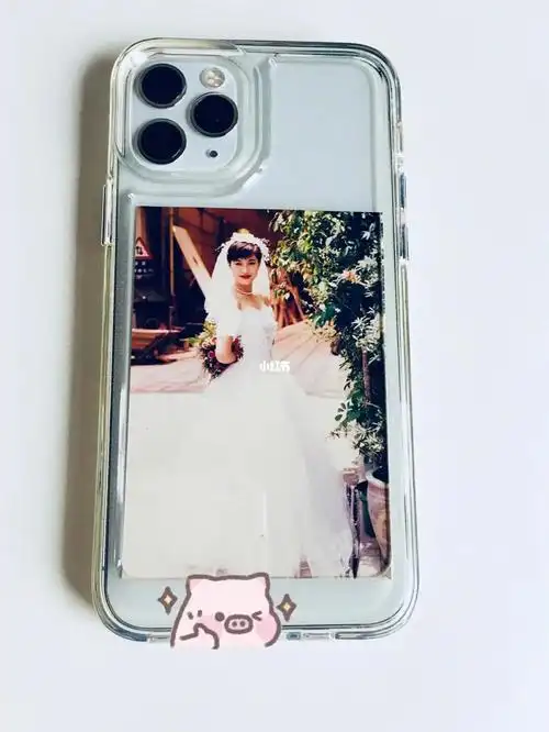 亚克力透明手机壳(简单美)diy部分:透明壳 3寸陈法蓉绝美照片(不是合