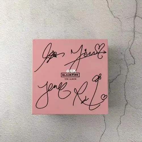 black pink 签名专辑