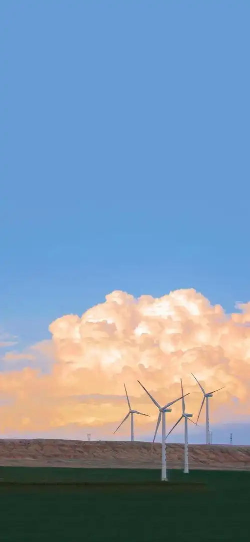 蓝色天空风景壁纸