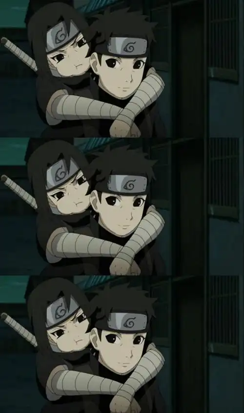 火影壁纸cp组鼬和止水