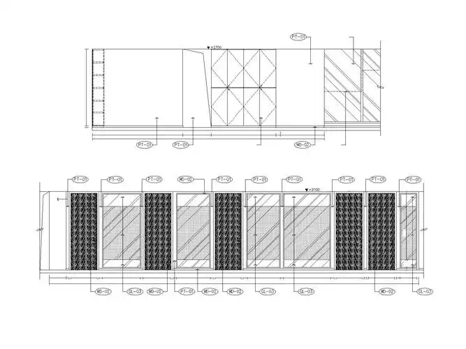 现代简约风格办公空间概念施工图设计(附效果图 概念文本)