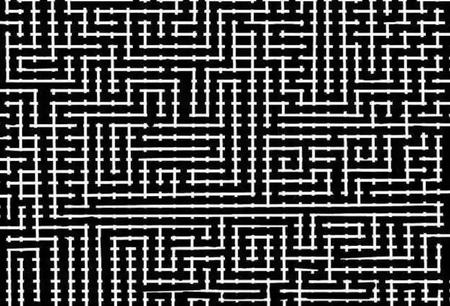 心理学:第一印象选择最难的迷宫图,测你的头脑能战胜多少人?_网易订阅