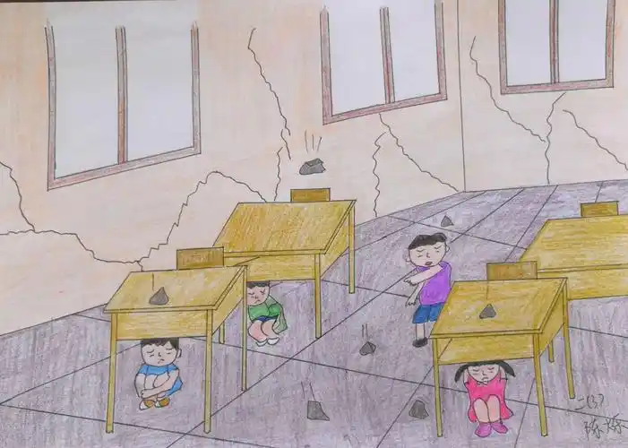 防震减灾 生命至上——金桥中心小学举行防震减灾系列活动