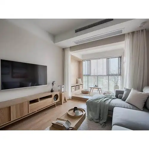 北欧原木色新居装修效果图