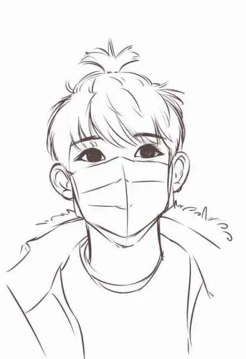 笔画头像明星简笔画躲过了薛之谦逃过了王源却被q版陈立农迷倒简笔画