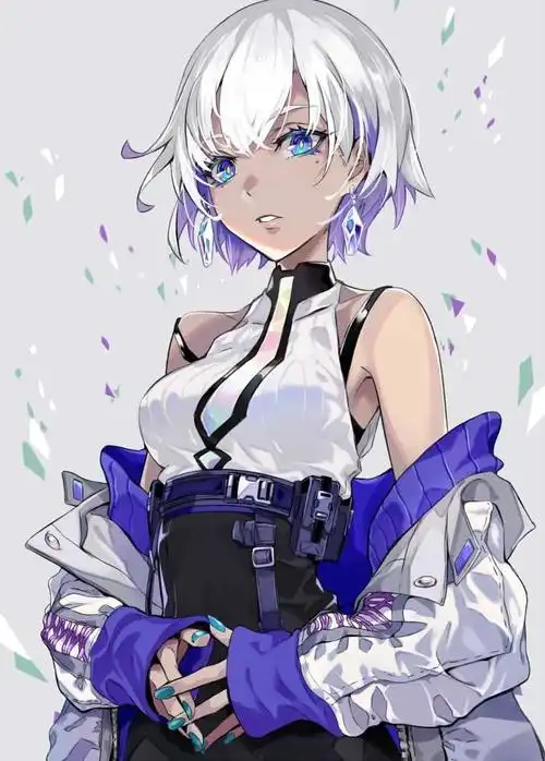 冷酷个性动漫女生壁纸帅气个性动漫女生图片