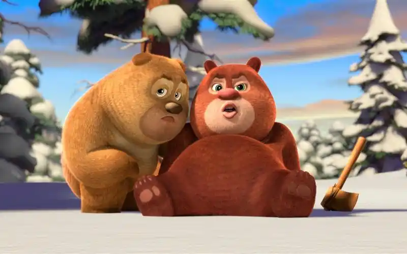 熊出没之雪岭熊风动画壁纸113