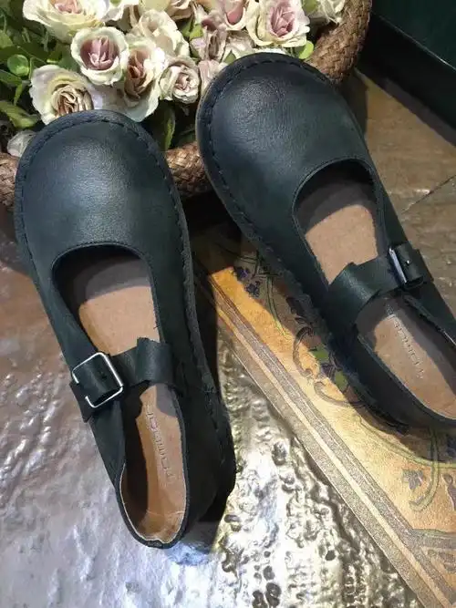 文艺小清新森女系鞋子