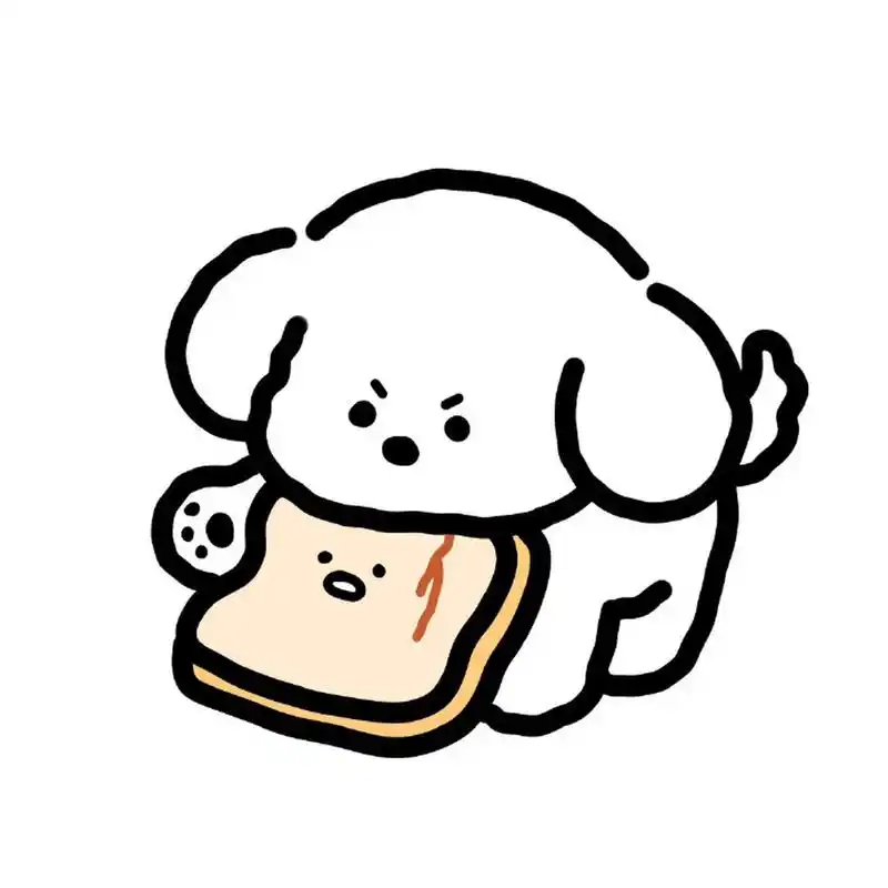 喜欢的白底小狗头像64680896 676767 #小狗头像# #头像