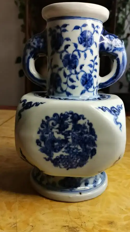 宣德青花瓷的橘皮纹