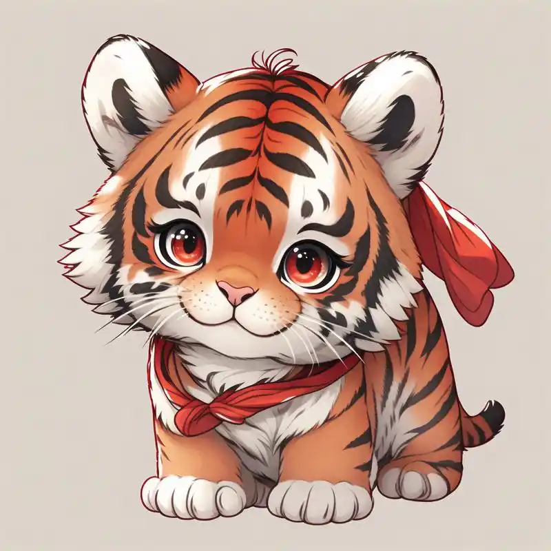 小老虎头像卡通版🐯来啦!