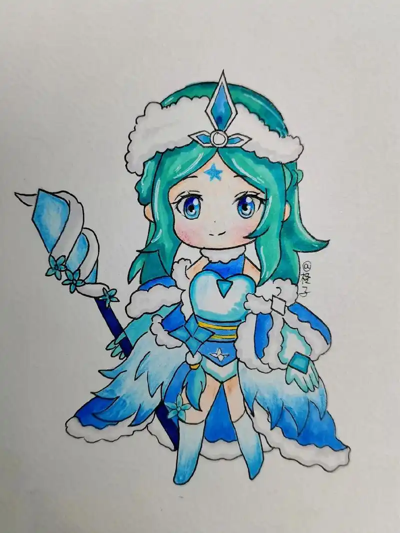 《王者荣耀》王昭君动漫过程图