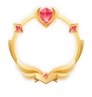 高级闪星头像框