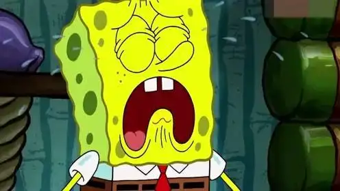 海绵宝宝到底做错了什么事情,怎么哭的如此伤心呢