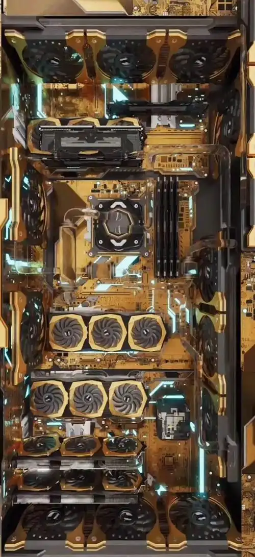 苹果4d立体感齿轮动态壁纸,livephoto原图