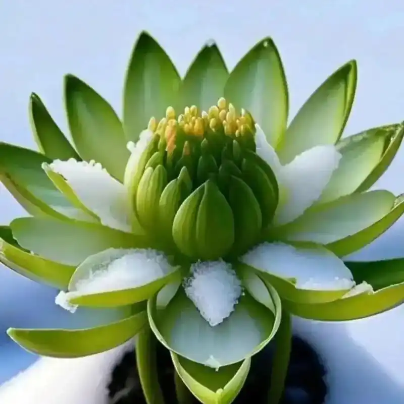 今见90吉祥如意90和和美美90连连鸿运97冰山之巅美人雪莲花