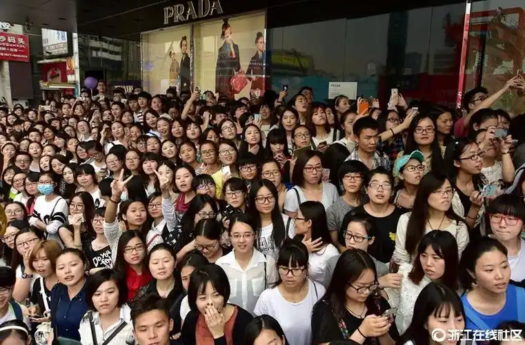 明星扎堆杭城 粉丝太过疯狂