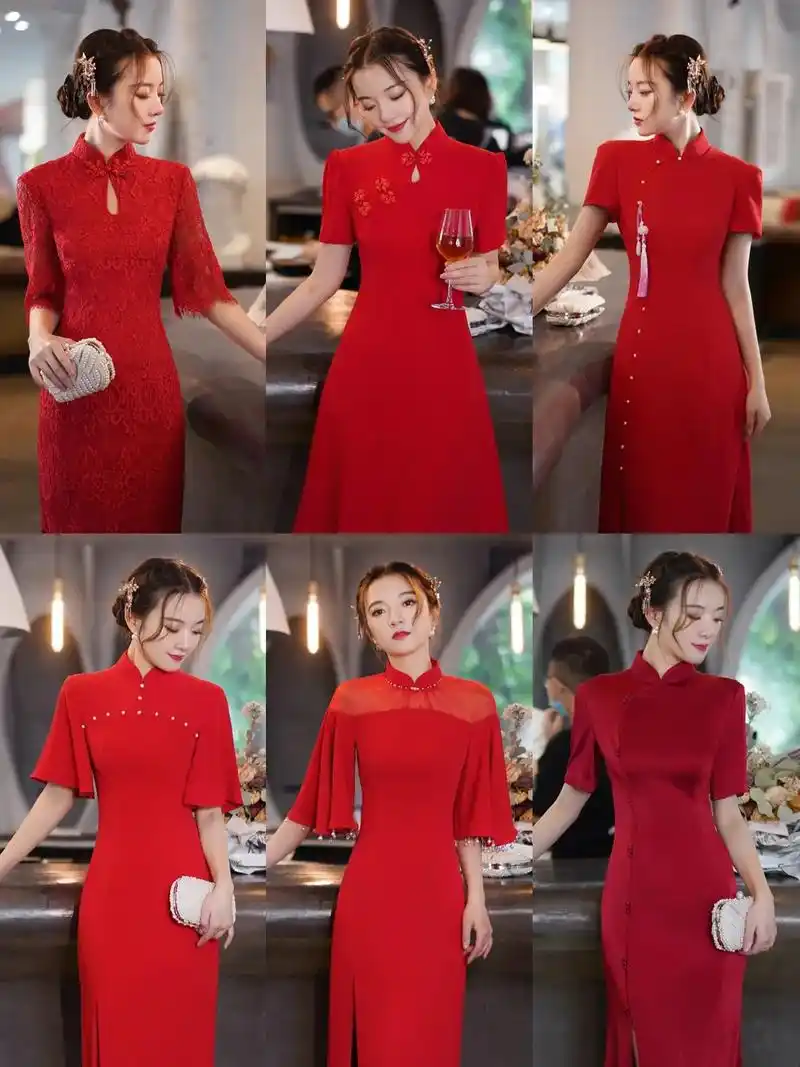 不容错过的婚礼敬酒服,你最喜欢哪款?#敬酒服 #结婚 #礼服 - 抖音