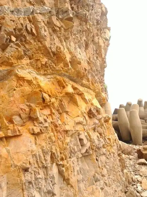 某渔村的海边温州74洞头74沙角村