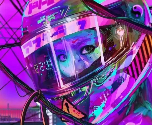 赛博朋克插画大赏