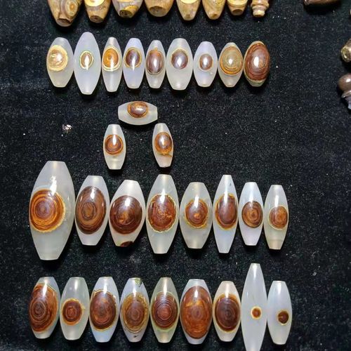 九眼石页岩蒙天珠天然天珠改价链接图片非实物