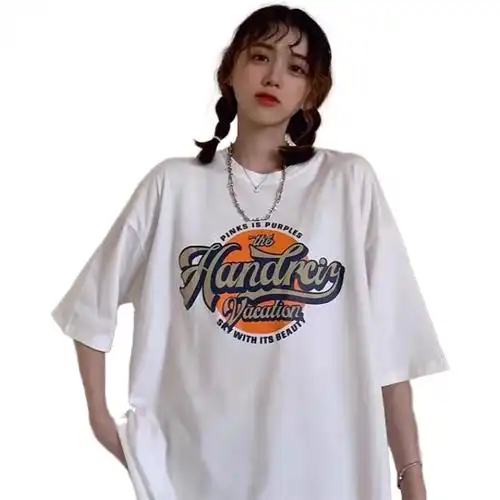 网红上衣女ins潮流夏季 新款 日系学生可爱卡通圈圈百