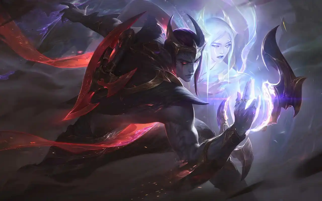英雄联盟残月之肃厄斐琉斯4k超高清电脑平板ipad壁纸(84 - 抖音