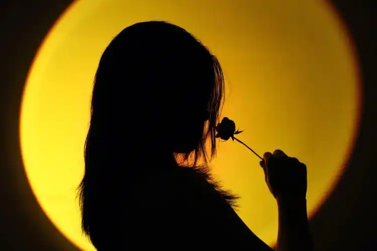 日落灯氛围感大片