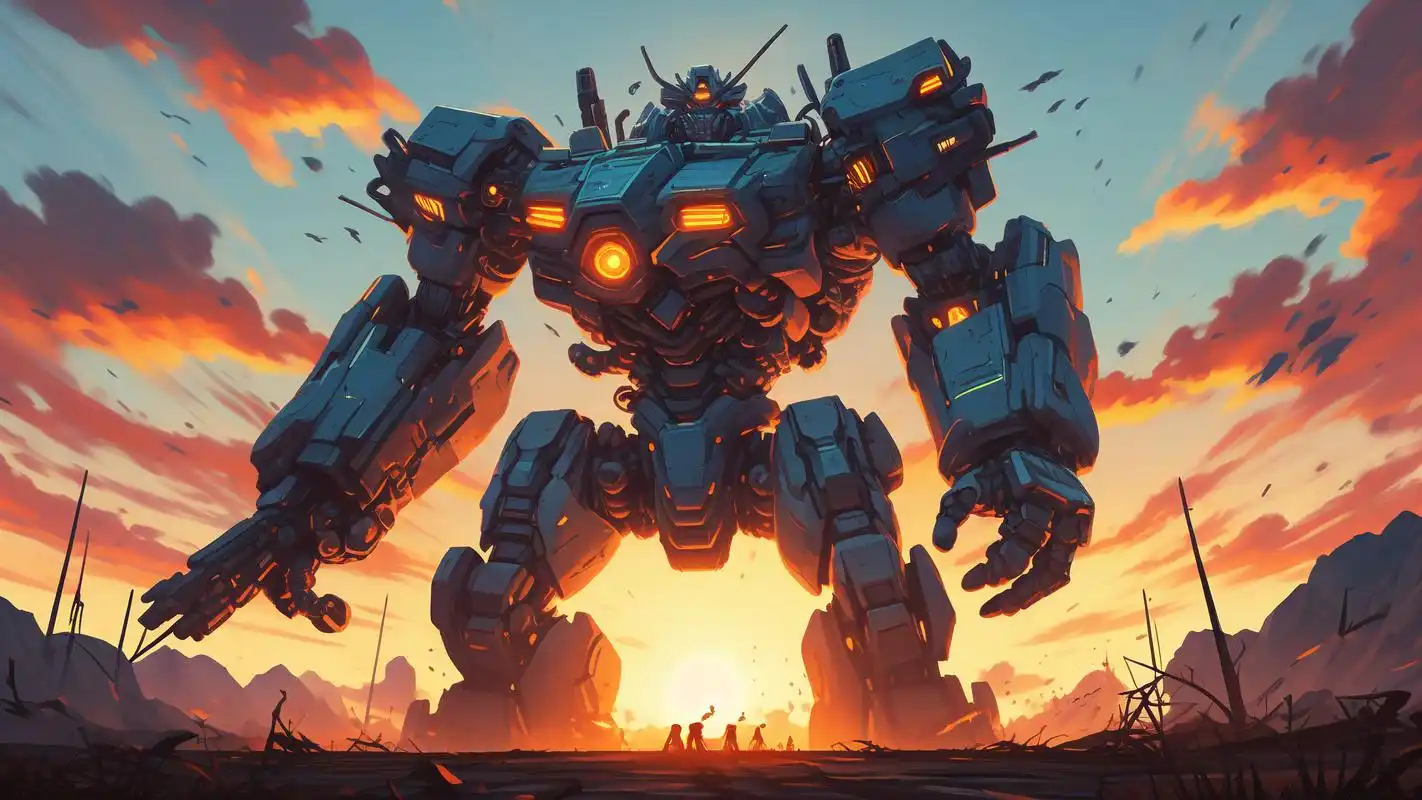 机甲壁纸来袭06炫酷炸裂屏幕99