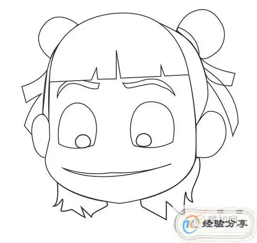 哪吒之魔童降世里面的哪吒简笔画画法哪吒画法简笔画