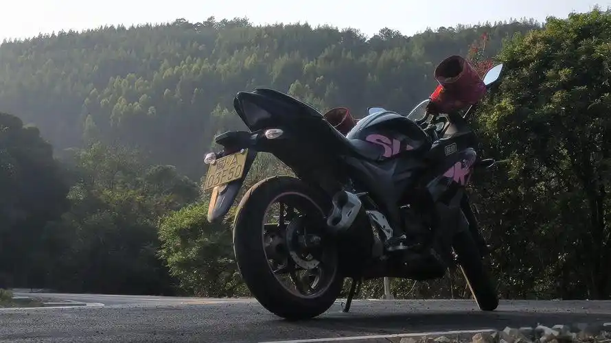 拍过最好看的一次摩托车