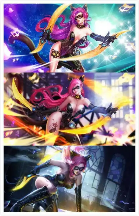 王者荣耀:英雄海报变更过程,见过安琪拉大熊的,基本都是90后!