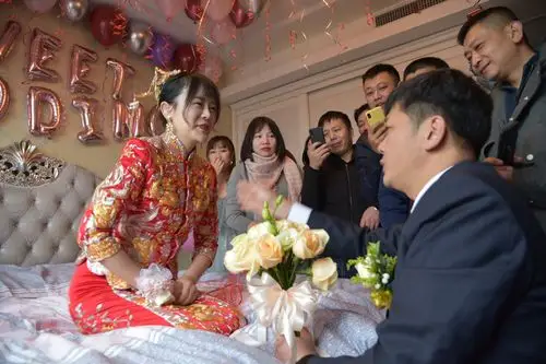 新婚大喜 百年好合