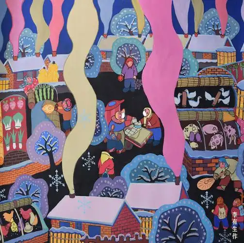 梨树县文化馆"众志成城·抗击疫情"农民画专题线上展