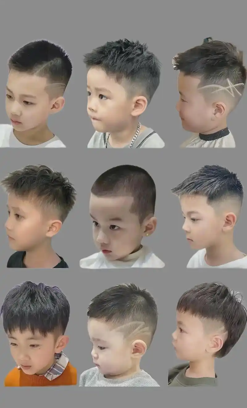 3-6岁幼儿园简单男孩发型 - 抖音