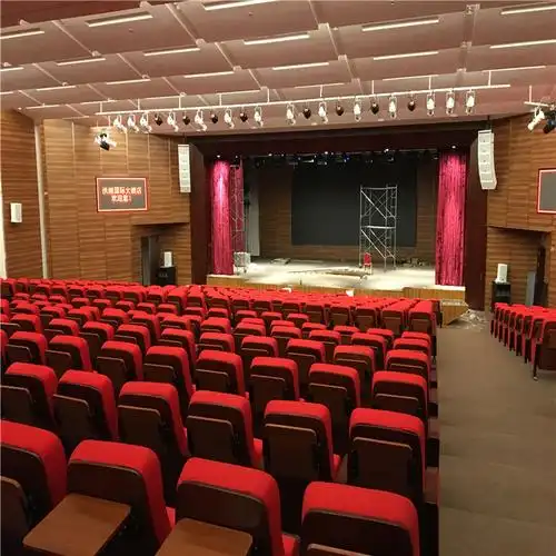舞台幕厂家上门批发定制大会礼堂学校舞台电动智能对开开合大幕