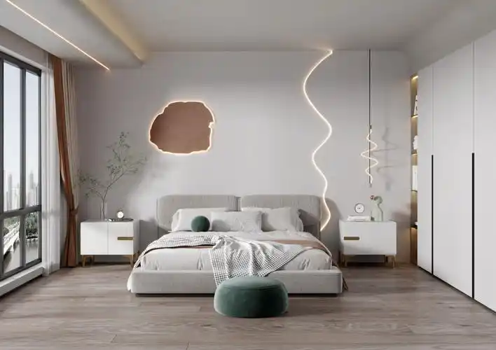 侘寂风卧室-室内设计-拓者设计吧