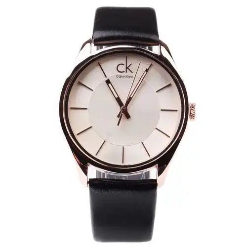 时尚ck手表女表 女士ck手表品牌 双机芯 独立秒针ck手表批发女表图片