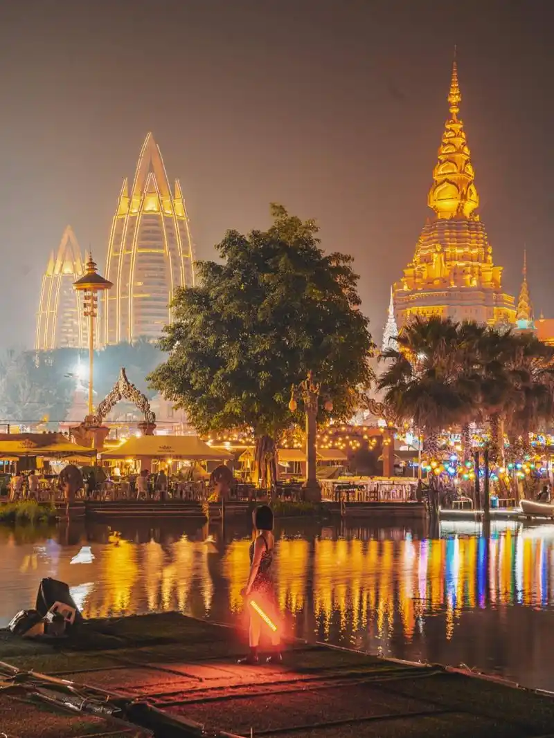 湄公河六国市场夜景拍照点推荐6015 上周末去了一趟西双版纳下